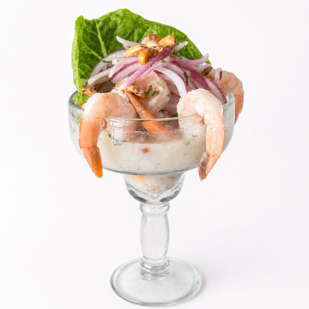 Ceviche de Camarones.