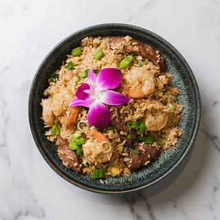 Chaufa Mar & Tierra (Beef Tenderloin & Shrimp)